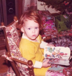 Young Judy Reading
