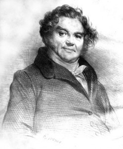 Portrait of Eugène François Vidocq (1775-1857) by Achille Devéria