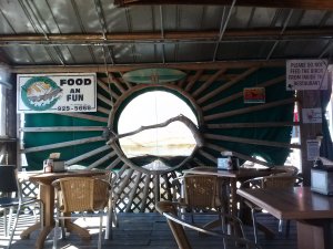 Interior of Riverside Cafe, St Mark's Cafe