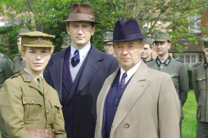 Stewart, Milner and Foyle together in Foyle's War Set 5 from www.foyleswar.com
