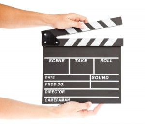 “Film Clapper Board With Space And Hand” by FrameAngel from freedigitalphotos.net