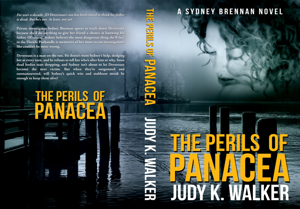 Cover for the paperback version of the Sydney Brennan PI mystery "The Perils of Panacea"