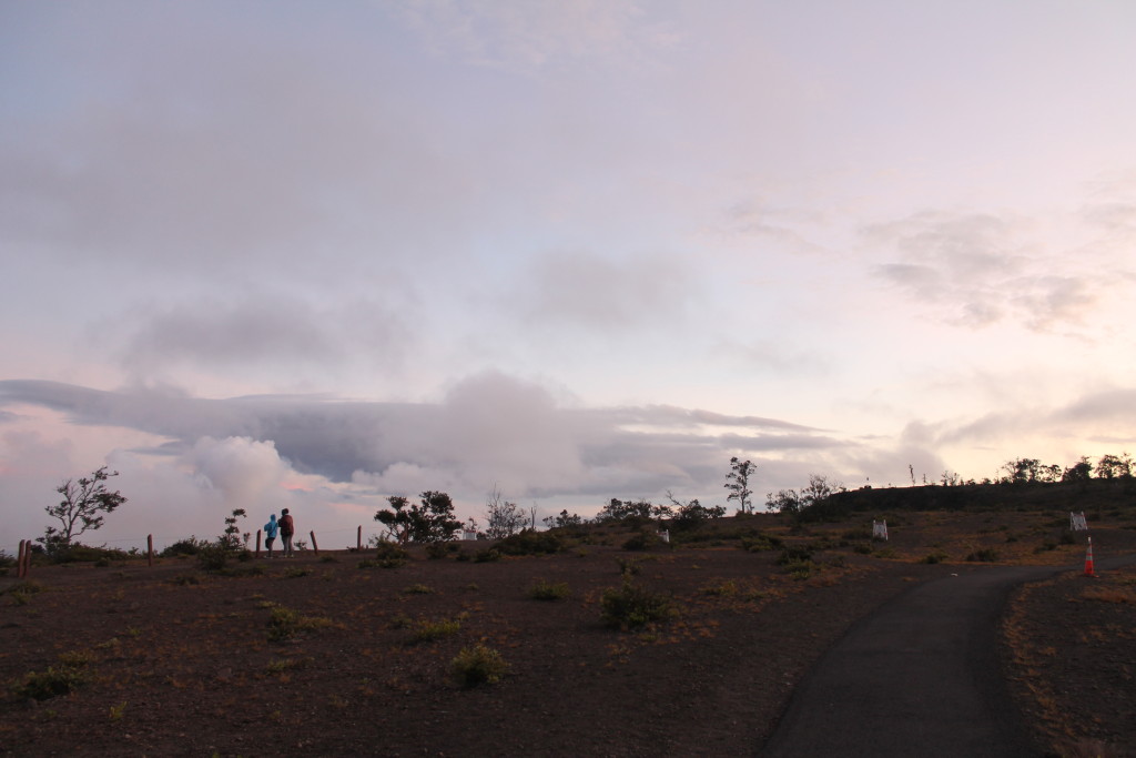 Trail from nearby parking lot to Jaggar Museum by Judy K. Walker