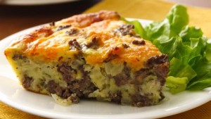 Betty Crocker's Impossibly Easy Cheeseburger Pie