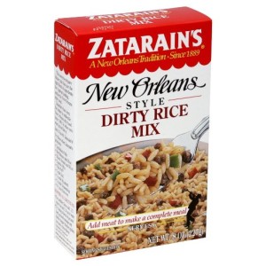 Zatarain's Dirty Rice Mix on Amazon