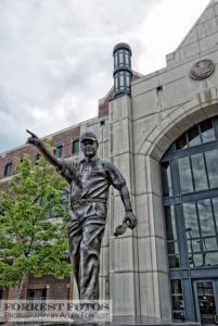 Bobby Bowden Statue outside FSU football stadium by Allen Forrest, Creative Commons