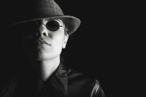 Man in fedora and sunglasses by Ryan McGuire from stocksnap.io