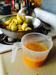 Fresh Lilikoi juice by Judy K. Walker