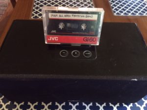 Cassette tape by Judy K. Walker
