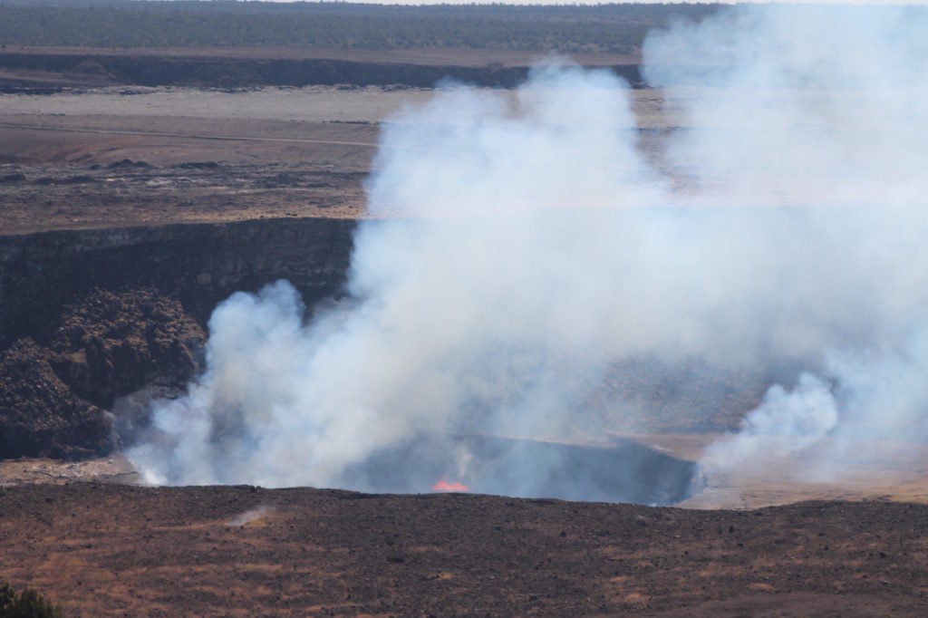 Kilauea Lava Lake by Judy K. Walker