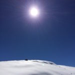 Blinding snow atop Mauna Kea by Judy K. Walker