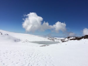 Alpine Lake Waiau by Judy K. Walker