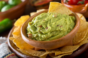 Guacamole dip bowl from dreamstime.com