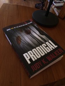 Proof copy of Prodigal paperback by Judy K. Walker