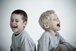 Laughing children