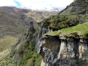 New Zealand mountainous landscape from Lord of the Rings