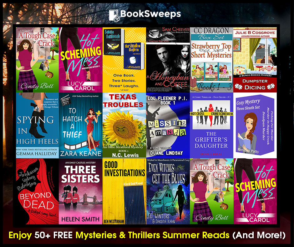 Selection of books from Booksweeps Giveaway