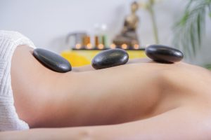 Massage with stones