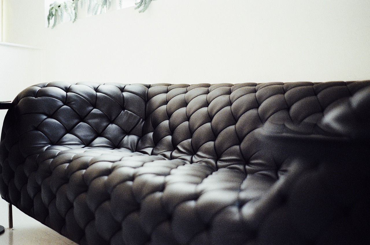 Black couch