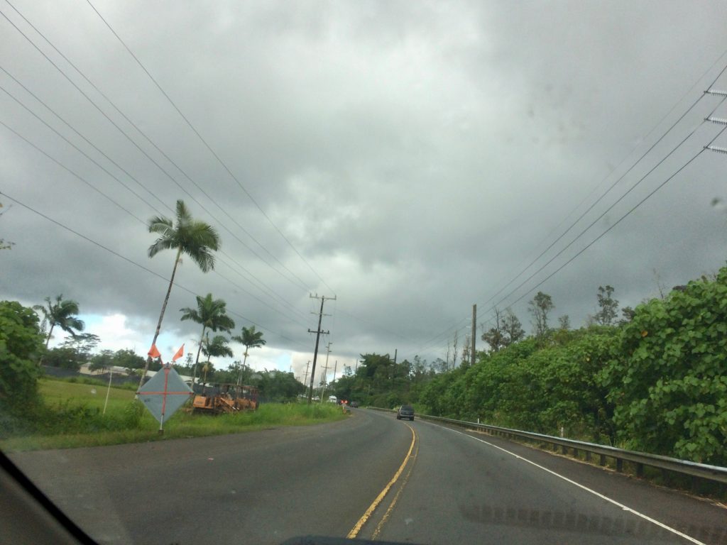 Main road 130 into lower Puna in June 2018