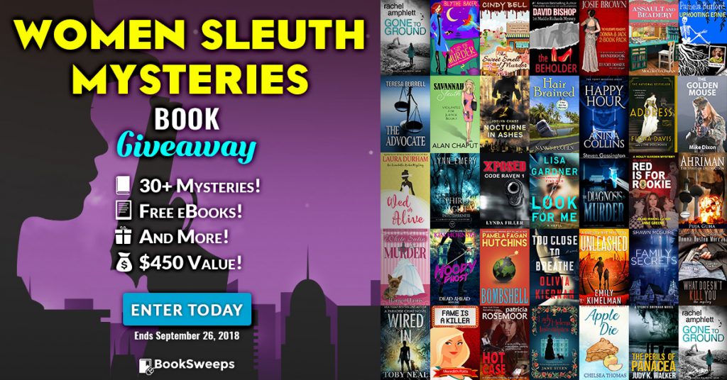 Sept 2018 Women Sleuths Giveaway